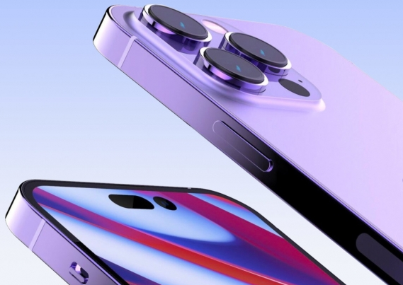 iPhone14Pro渐变紫长什么样 iPhone14Pro渐变紫真机实物图