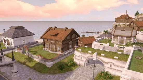 在网购平台，《最终幻想14》里的虚拟房地产也被炒了